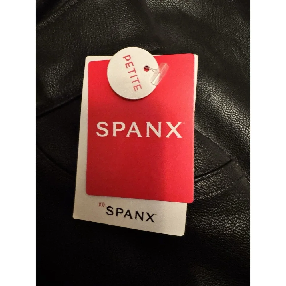 Spanx ll Ankle Skinny Pants Luxe Black Women's Size XS Petite